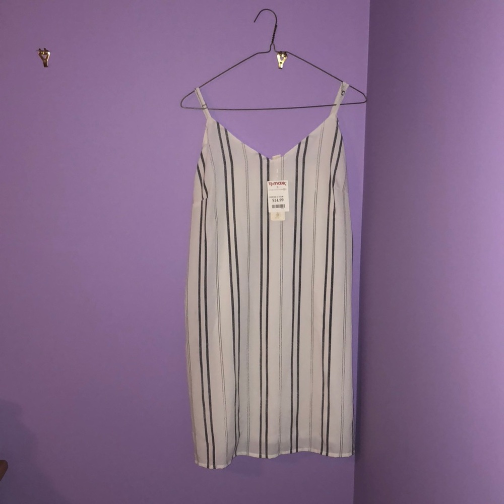 striped dress